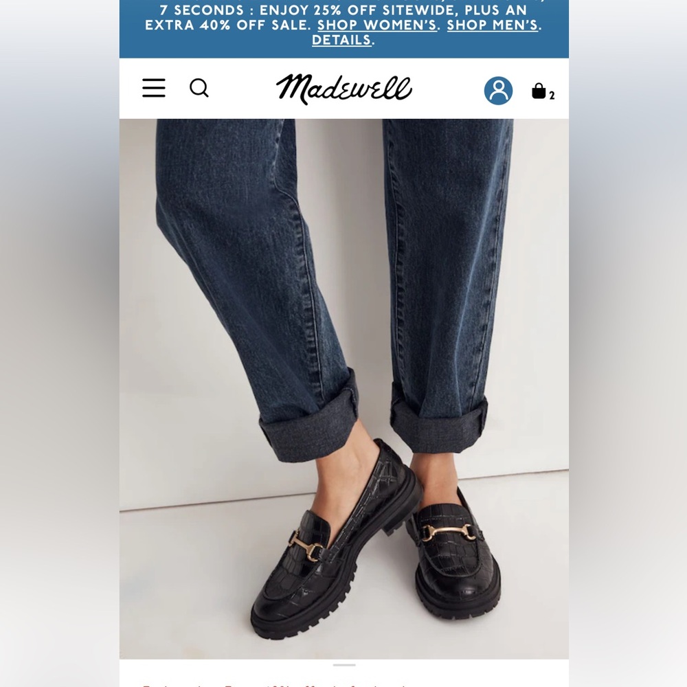 Madewell Bradley loafer